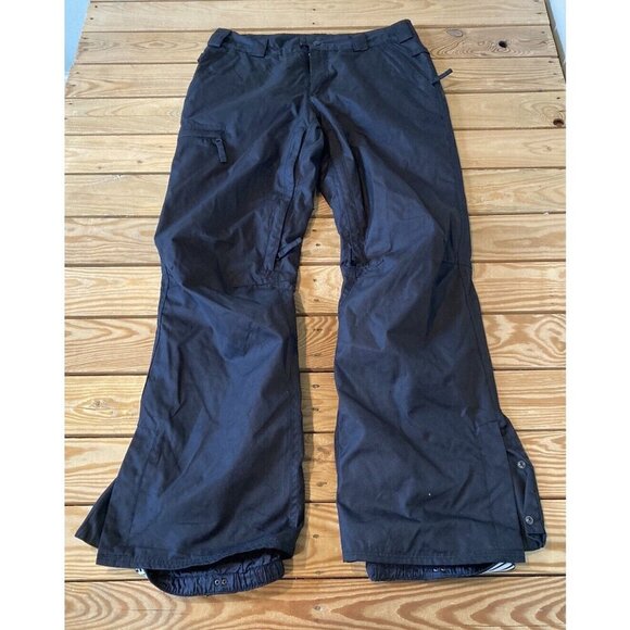 686 Winter 5000mm Waterproof Snowboarding Ski Pants Size Small Men’s Black - Picture 1 of 10